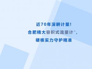 近70年深耕計(jì)量!合肥精大容積式流量計(jì)，硬核實(shí)力守護(hù)精準(zhǔn)